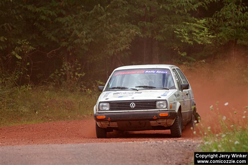 Heath Shively / Morgan Engle VW Golf on SS5, Norway South II.
