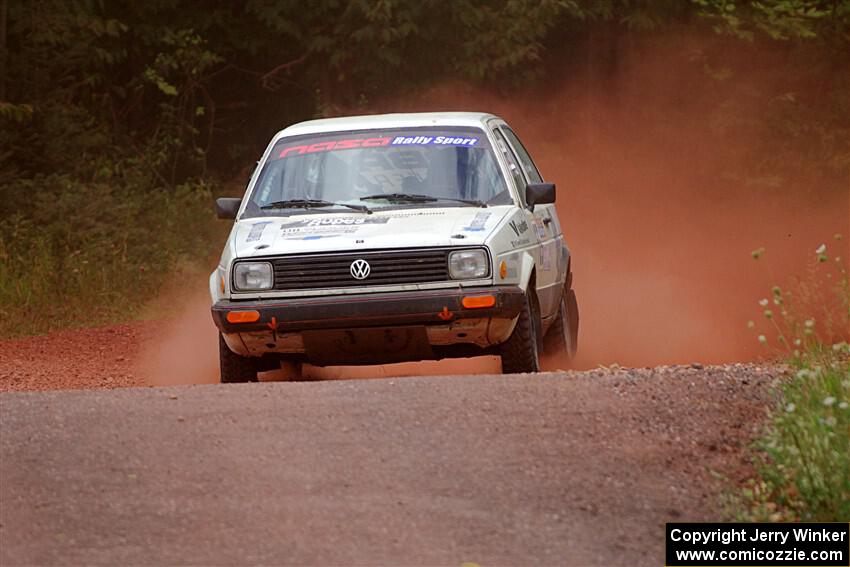 Heath Shively / Morgan Engle VW Golf on SS5, Norway South II.