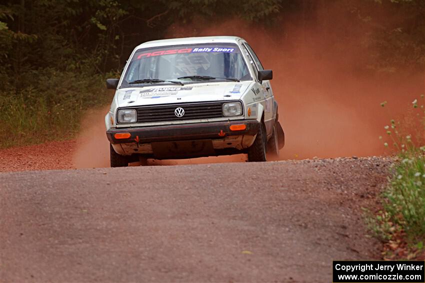 Heath Shively / Morgan Engle VW Golf on SS5, Norway South II.