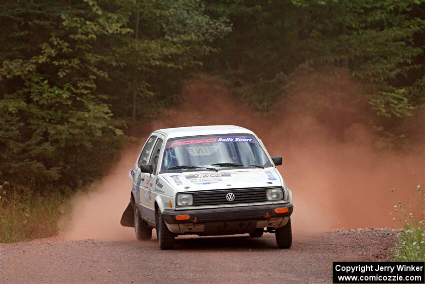 Heath Shively / Morgan Engle VW Golf on SS5, Norway South II.