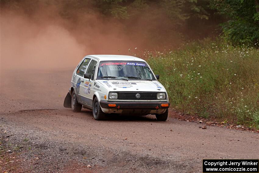 Heath Shively / Morgan Engle VW Golf on SS5, Norway South II.