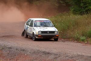 Heath Shively / Morgan Engle VW Golf on SS5, Norway South II.