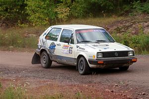Heath Shively / Morgan Engle VW Golf on SS5, Norway South II.