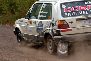 Heath Shively / Morgan Engle VW Golf on SS5, Norway South II.