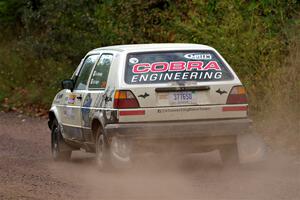 Heath Shively / Morgan Engle VW Golf on SS5, Norway South II.