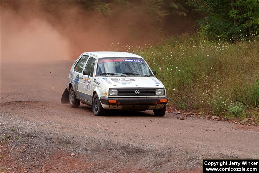 Heath Shively / Morgan Engle VW Golf on SS5, Norway South II.