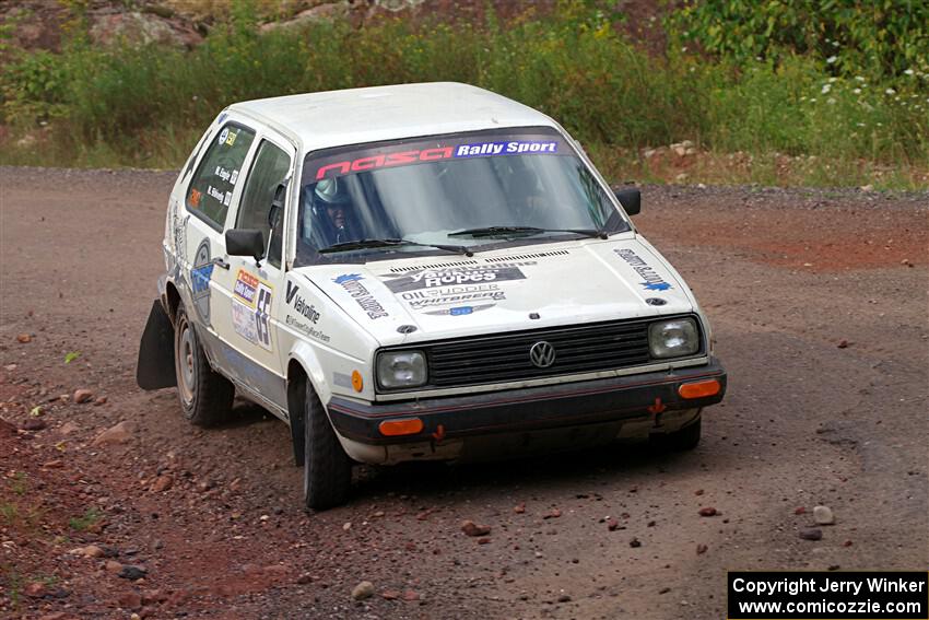Heath Shively / Morgan Engle VW Golf on SS5, Norway South II.