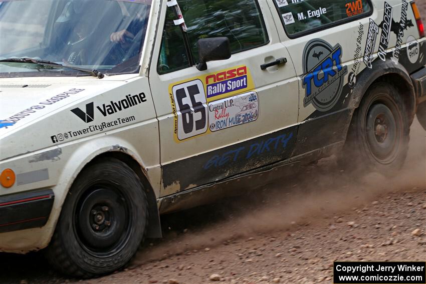 Heath Shively / Morgan Engle VW Golf on SS5, Norway South II.