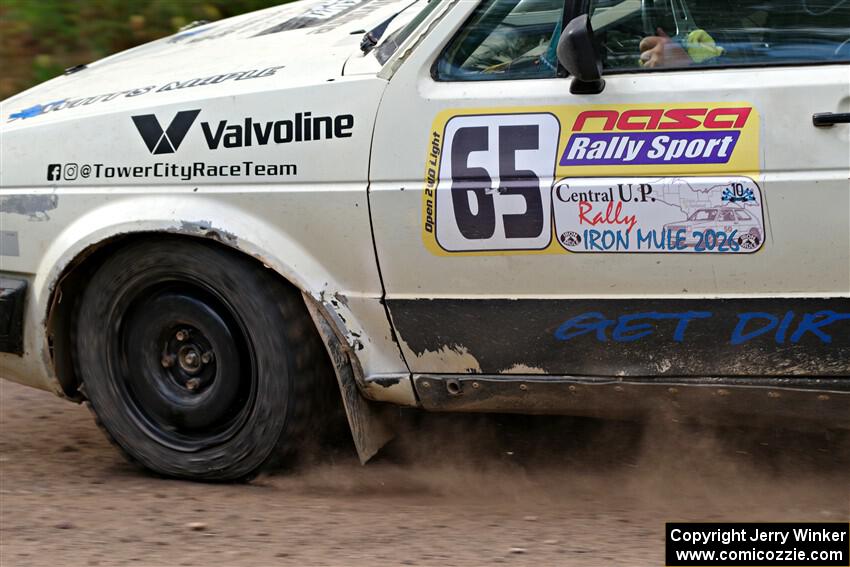 Heath Shively / Morgan Engle VW Golf on SS5, Norway South II.