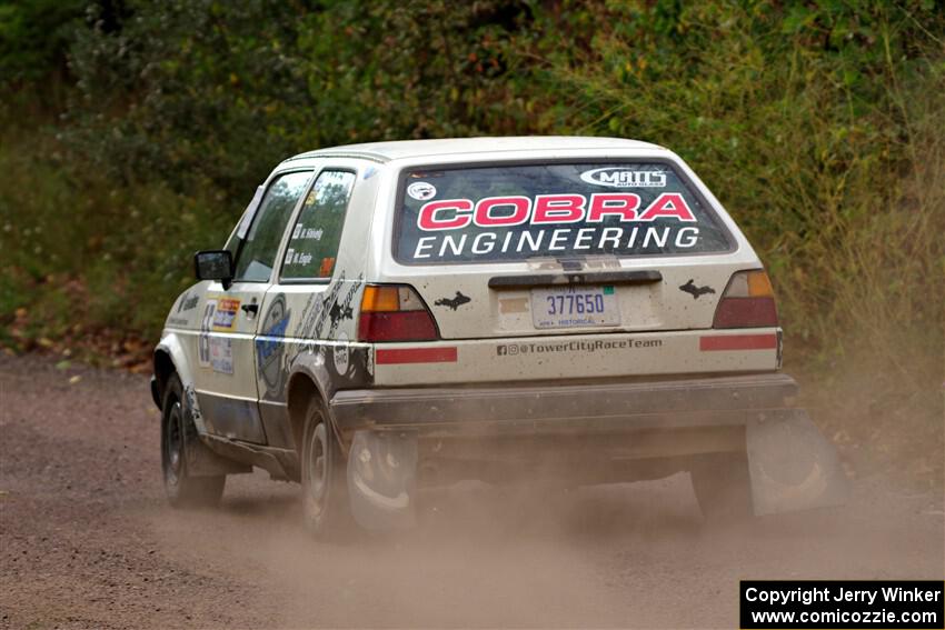 Heath Shively / Morgan Engle VW Golf on SS5, Norway South II.