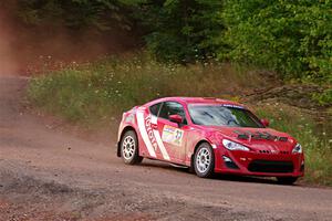Eric Anderson / Taylor Haelterman Toyota FR-S on SS5, Norway South II.