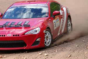 Eric Anderson / Taylor Haelterman Toyota FR-S on SS5, Norway South II.