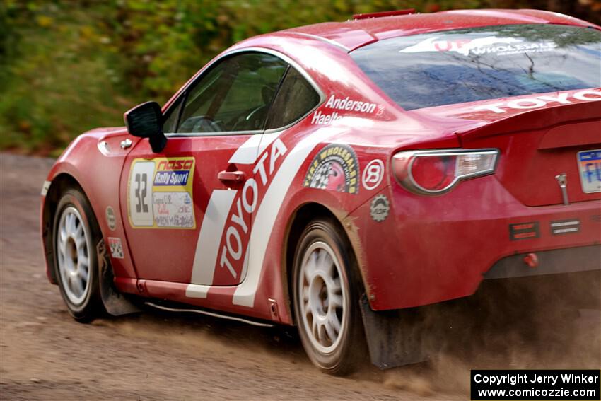 Eric Anderson / Taylor Haelterman Toyota FR-S on SS5, Norway South II.