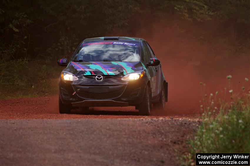 Matt Wolfe / Cray Dumeah Mazda 2 on SS5, Norway South II.