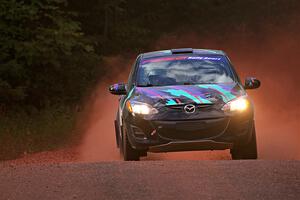 Matt Wolfe / Cray Dumeah Mazda 2 on SS5, Norway South II.