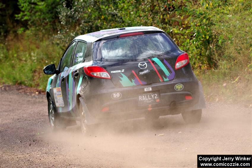 Matt Wolfe / Cray Dumeah Mazda 2 on SS5, Norway South II.