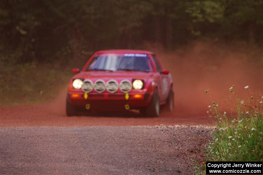 Colin Redner / Michael Claiborne Mazda RX-7 on SS5, Norway South II.