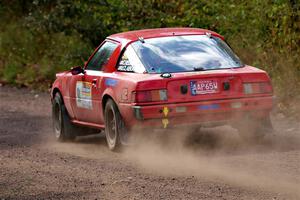 Colin Redner / Michael Claiborne Mazda RX-7 on SS5, Norway South II.