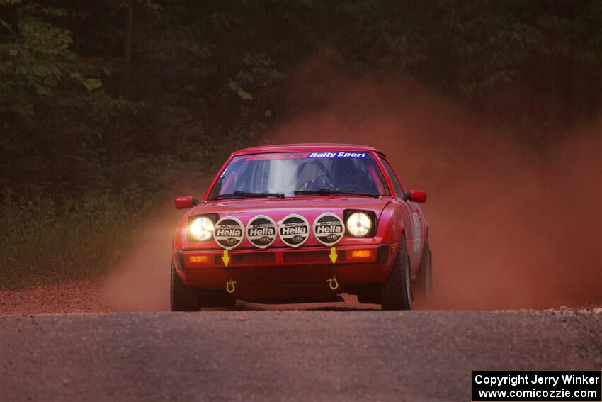 Colin Redner / Michael Claiborne Mazda RX-7 on SS5, Norway South II.