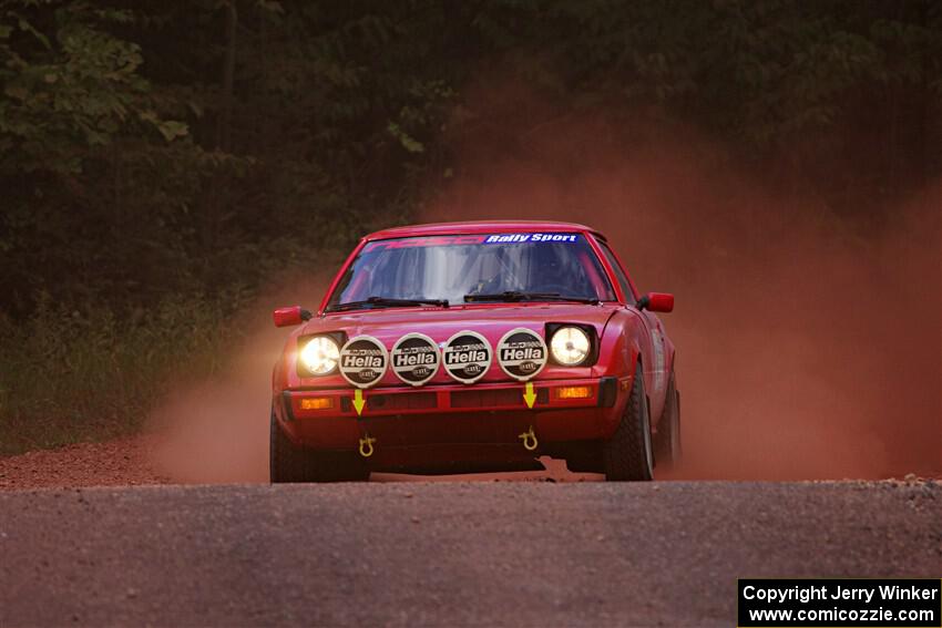 Colin Redner / Michael Claiborne Mazda RX-7 on SS5, Norway South II.