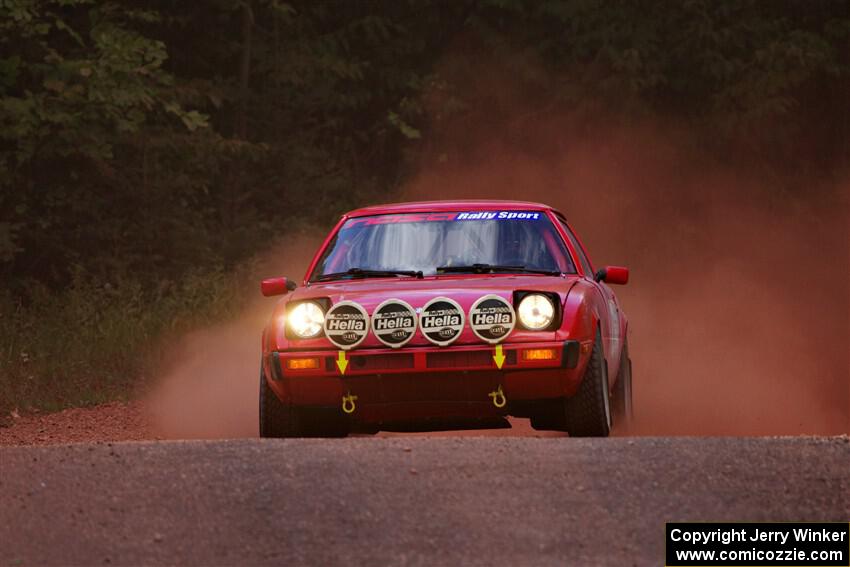Colin Redner / Michael Claiborne Mazda RX-7 on SS5, Norway South II.
