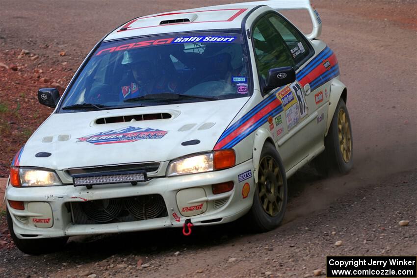 Sergio Spinelli / Danny Rice Subaru Impreza on SS5, Norway South II.
