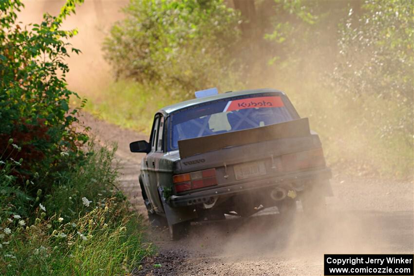 Adam Brock / Shanti Witt Volvo 244 on SS5, Norway South II.