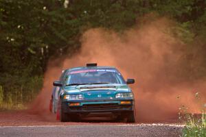Maegan Burkart / Bryce Proseus Honda CRX Si on SS5, Norway South II.