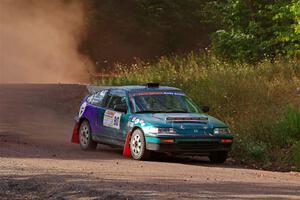 Maegan Burkart / Bryce Proseus Honda CRX Si on SS5, Norway South II.