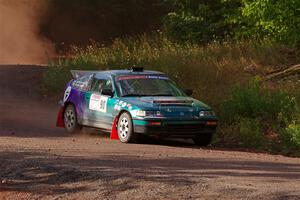 Maegan Burkart / Bryce Proseus Honda CRX Si on SS5, Norway South II.