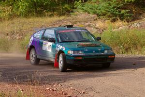Maegan Burkart / Bryce Proseus Honda CRX Si on SS5, Norway South II.