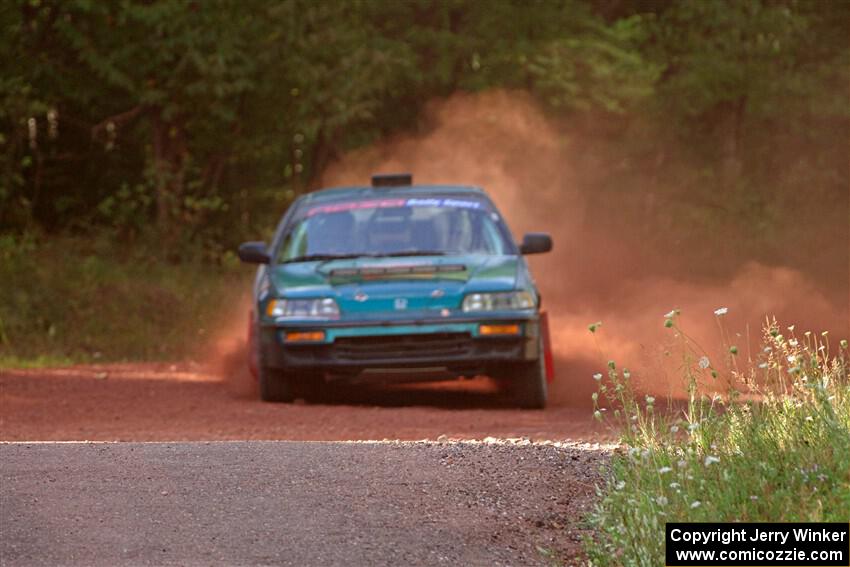 Maegan Burkart / Bryce Proseus Honda CRX Si on SS5, Norway South II.