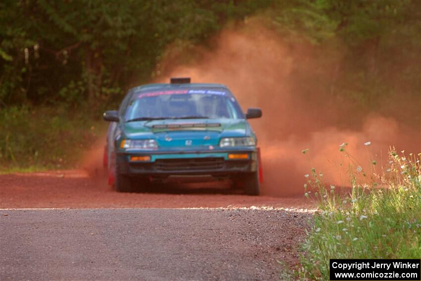 Maegan Burkart / Bryce Proseus Honda CRX Si on SS5, Norway South II.