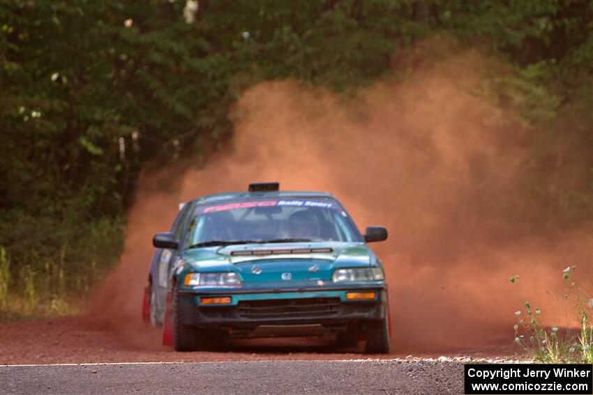 Maegan Burkart / Bryce Proseus Honda CRX Si on SS5, Norway South II.