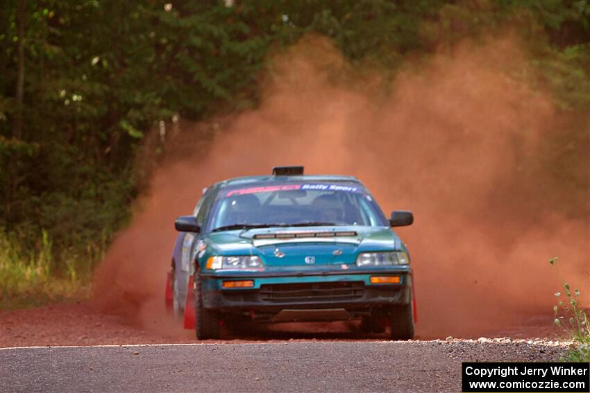 Maegan Burkart / Bryce Proseus Honda CRX Si on SS5, Norway South II.