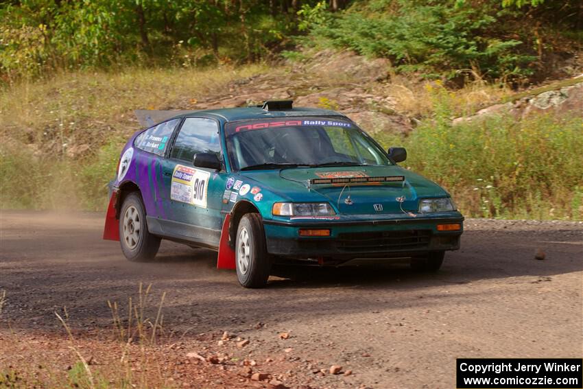 Maegan Burkart / Bryce Proseus Honda CRX Si on SS5, Norway South II.