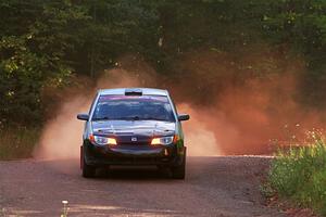 Gary Klein / Sam Strickhouser Saturn Ion Redline on SS5, Norway South II.