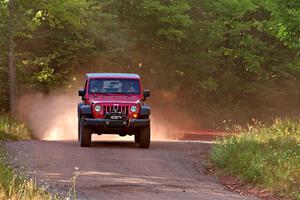A Jeep Wrangler sweeps SS5, Norway South II.
