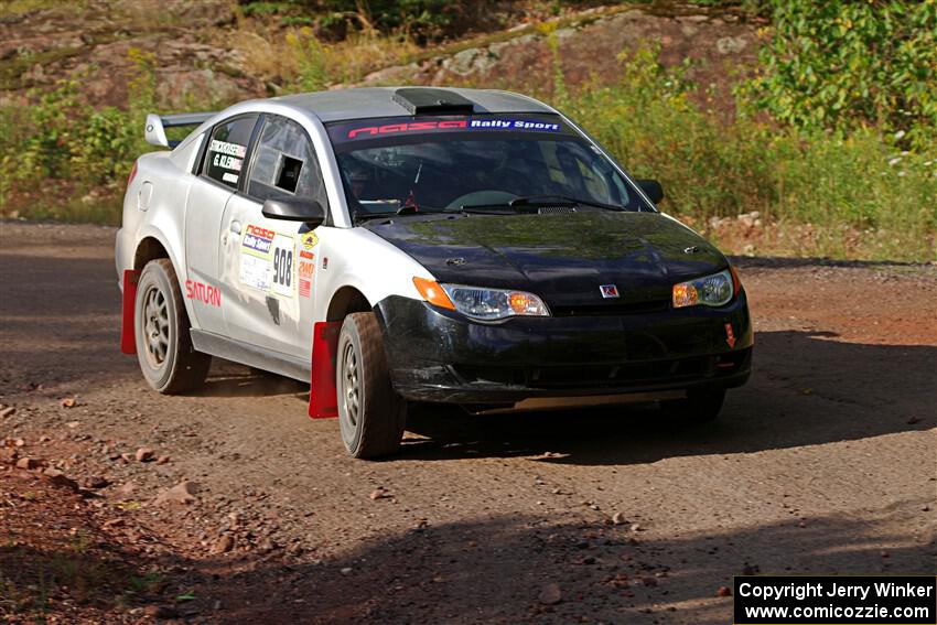 Gary Klein / Sam Strickhouser Saturn Ion Redline on SS5, Norway South II.