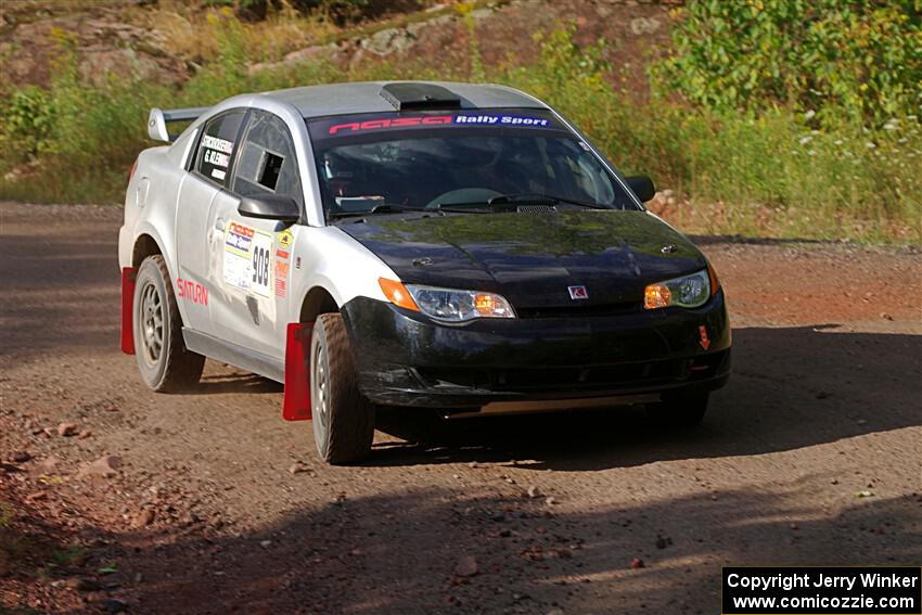 Gary Klein / Sam Strickhouser Saturn Ion Redline on SS5, Norway South II.