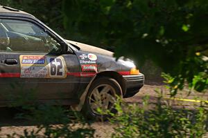 Joe Boburka / Elizabeth Unglenieks-Ploeg Ford Escort is swept from SS5, Norway South II.