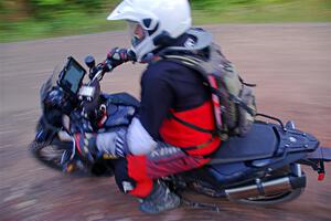 Charles Lucht's BMW F 800 GS on SS6, Norway North.