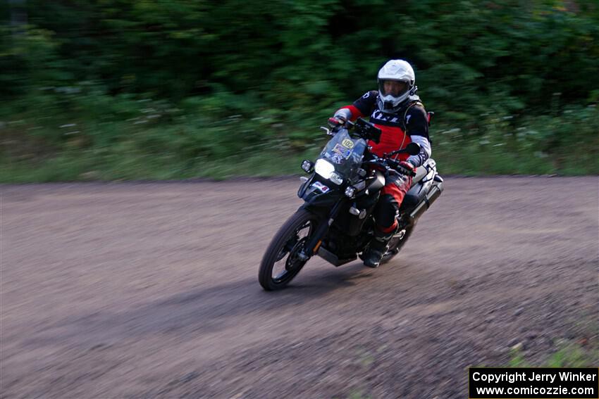 Charles Lucht's BMW F 800 GS on SS6, Norway North.