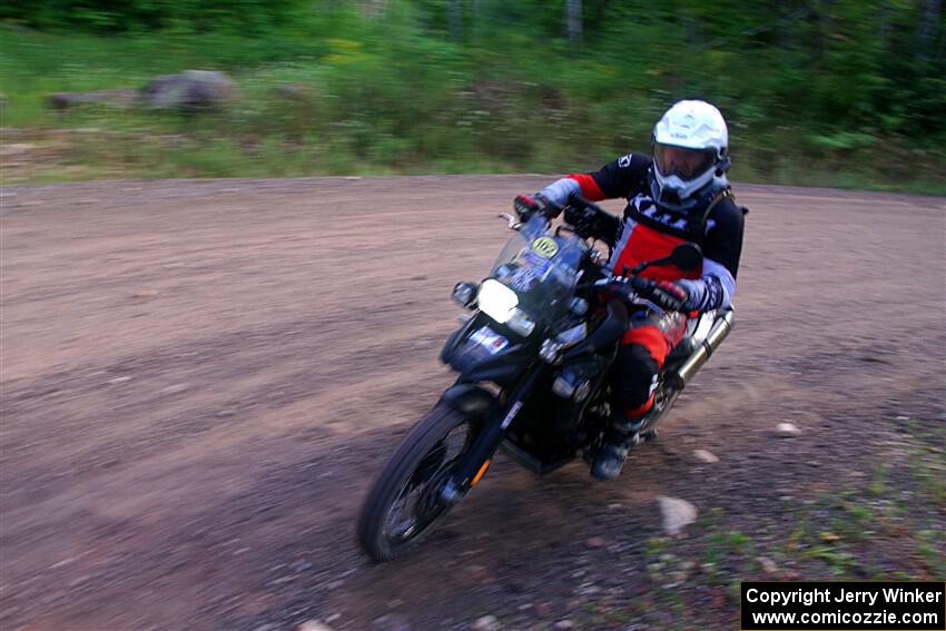 Charles Lucht's BMW F 800 GS on SS6, Norway North.