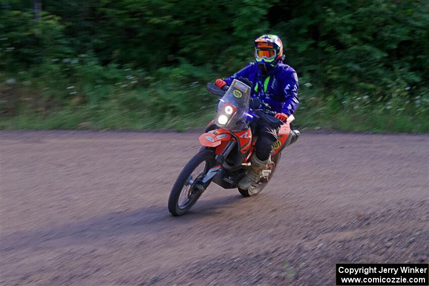 Rudi Bredenkamp's KTM 690 Enduro R on SS6, Norway North.