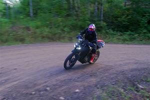 Tali Kurlantzick's Honda CRF1000L on SS6, Norway North.