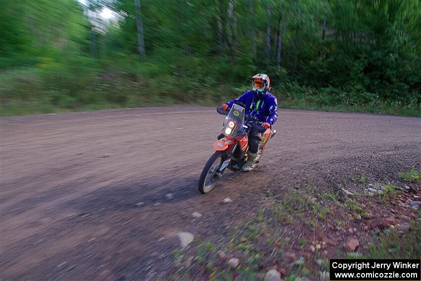 Rudi Bredenkamp's KTM 690 Enduro R on SS6, Norway North.