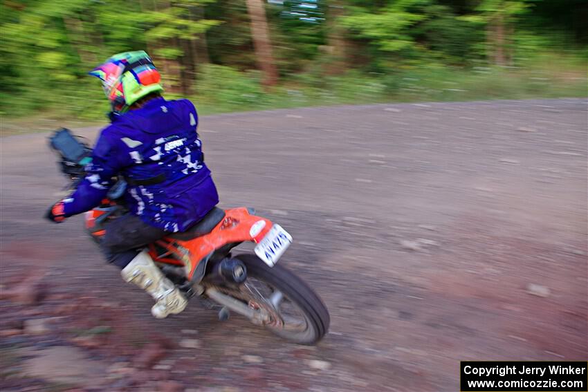 Rudi Bredenkamp's KTM 690 Enduro R on SS6, Norway North.