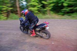 Tali Kurlantzick's Honda CRF1000L on SS6, Norway North.
