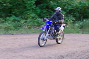 Matt Holl's Yamaha WR450 on SS6, Norway North.